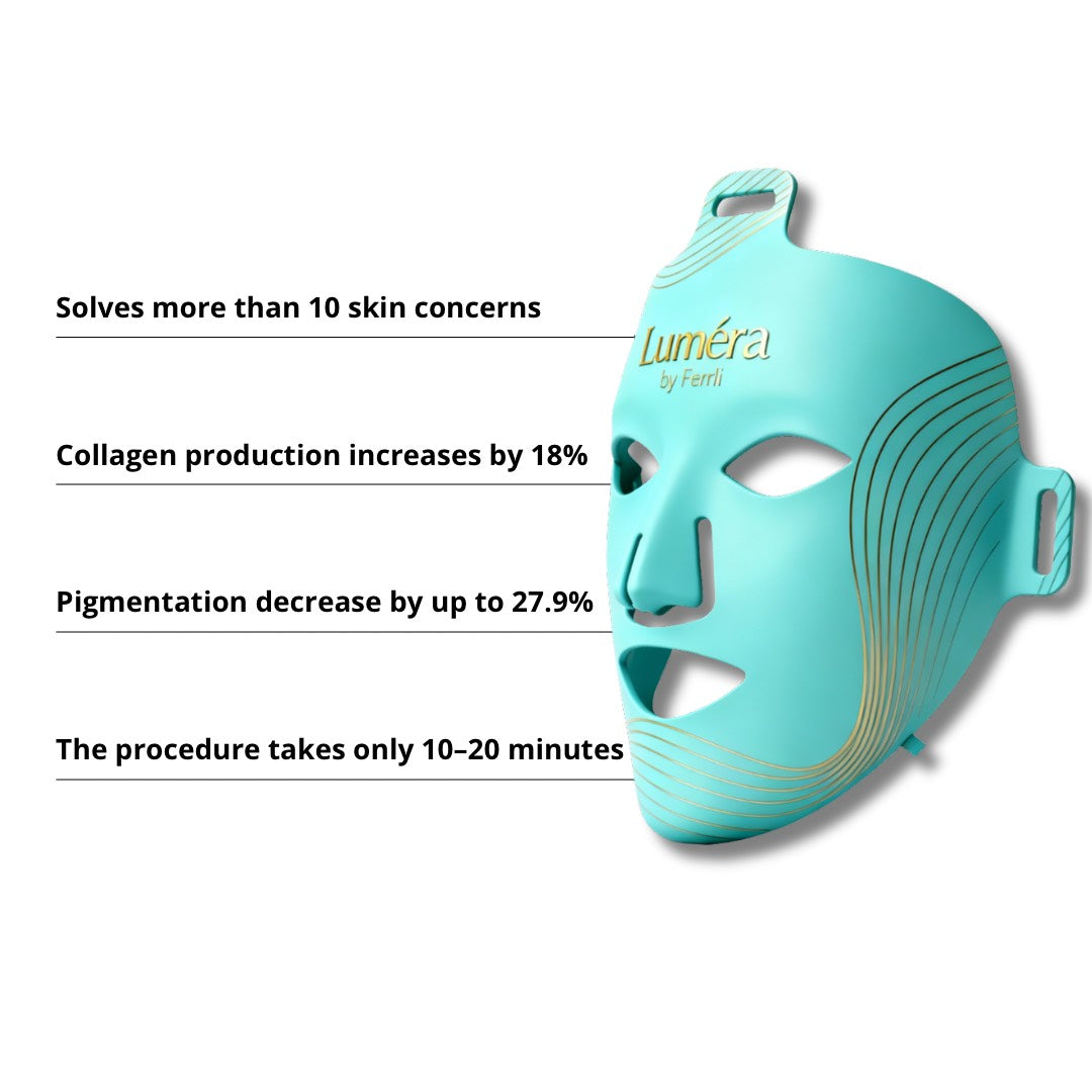 Ferrli Luméra šviesos terapijos LED kaukė