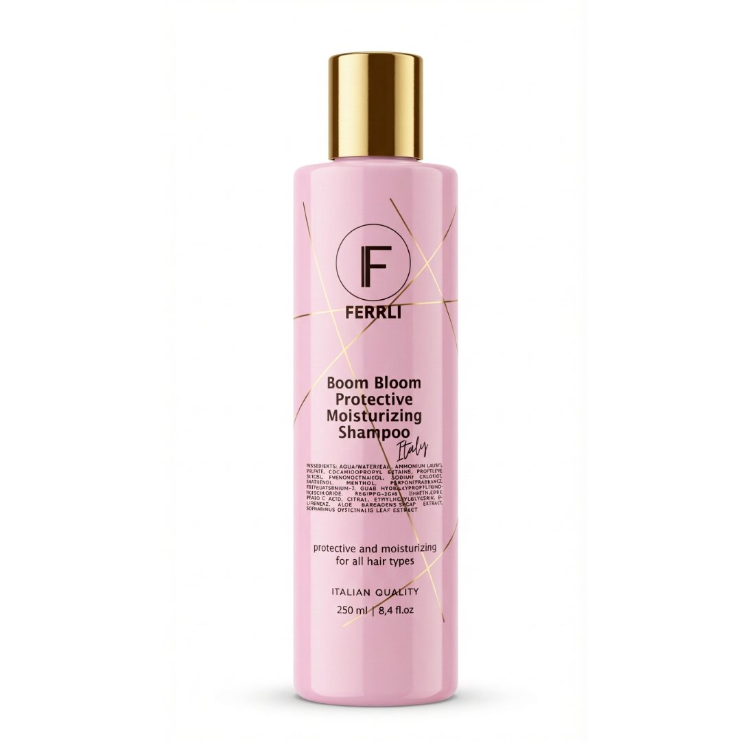 Boom Bloom drėkinamasis apsauginis šampūnas